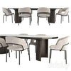 Alma Chair and Blevio Table 3DSMAX Model
