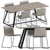 Alo Outdoor chair by ondarreta and Kolonaki table by Varaschin 3DSMAX Model