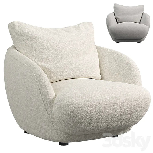 Alpine arm chair 3DS Max Model