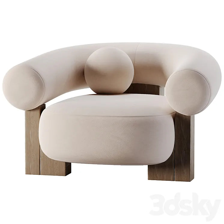 Alter Ego Casset Armchair 3DSMAX Model