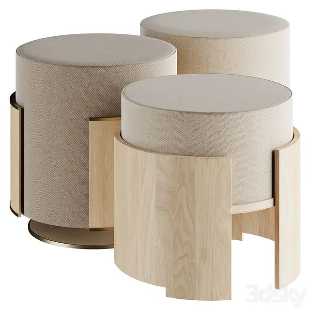 ANA ROQUE INTERIORS pouf 3dsMax Model