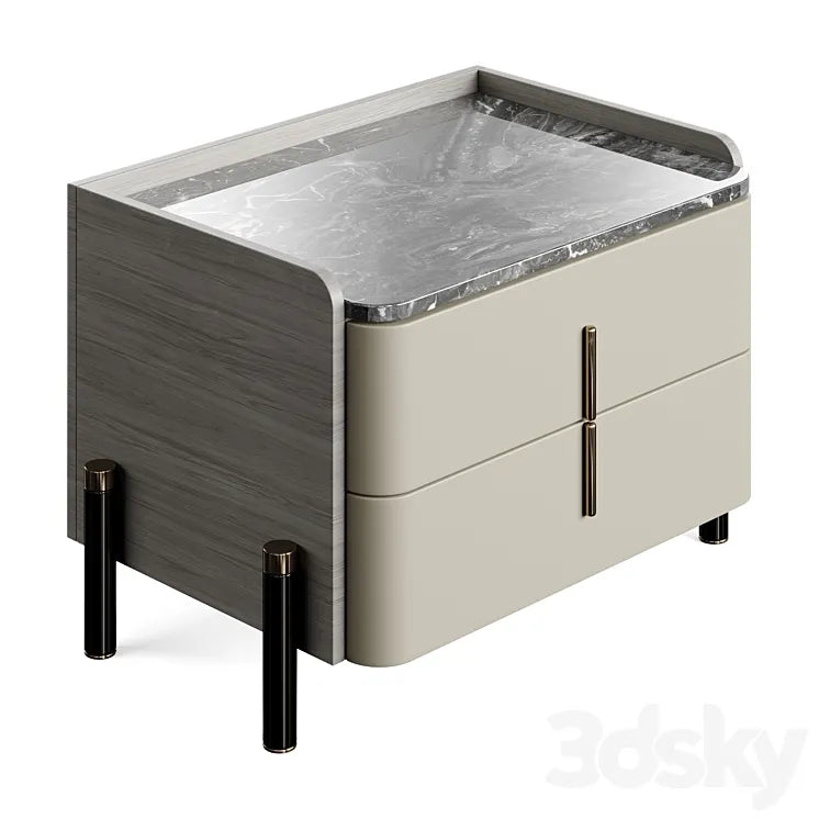 Ana Roque MISIA Bedside Table 3DSMAX Model