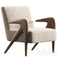 Angelica Lounge Chair 3ds Max