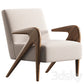 Angelica Lounge Chair 3ds Max