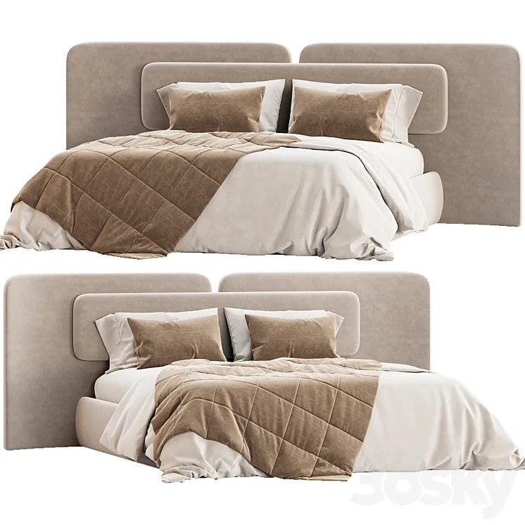 Angelo Bed 3DSMAX Model