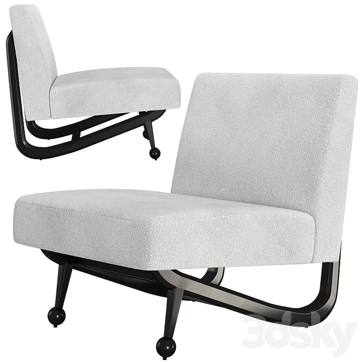 ANNELI SLIPPER CHAIR 3DSMAX Model