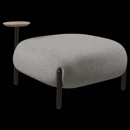 Annud - Pouf Balloon with integrated side table 3ds Max