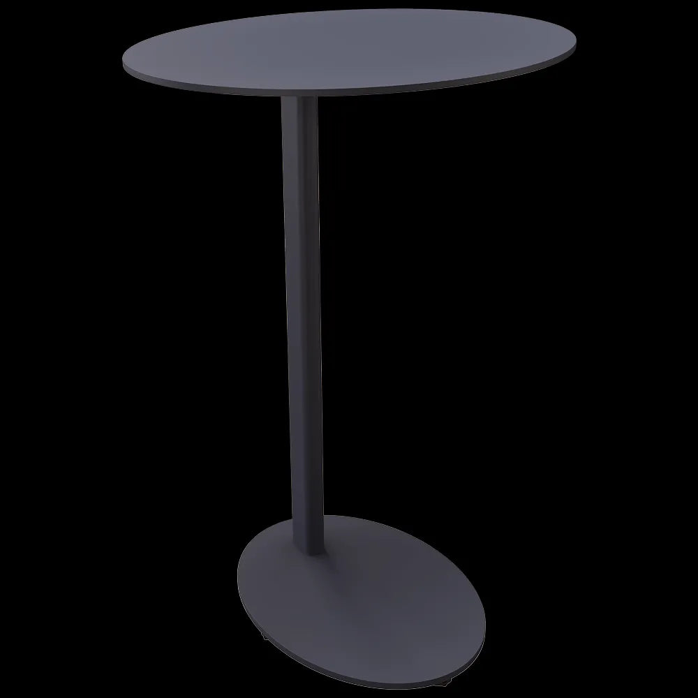 Ansen  - Bedside table MONO oval 2 3ds Max