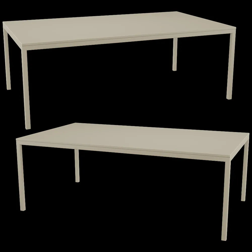 Ansen  - Dining table Rectangular 3ds Max