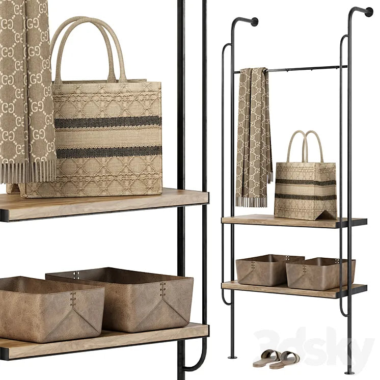 ANTHROPOLOGIE Coat Rack 3DSMAX Model