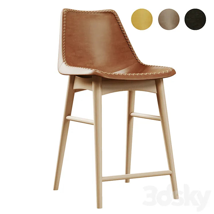 Anthropologie Rylie Counter Stool 3DSMAX Model
