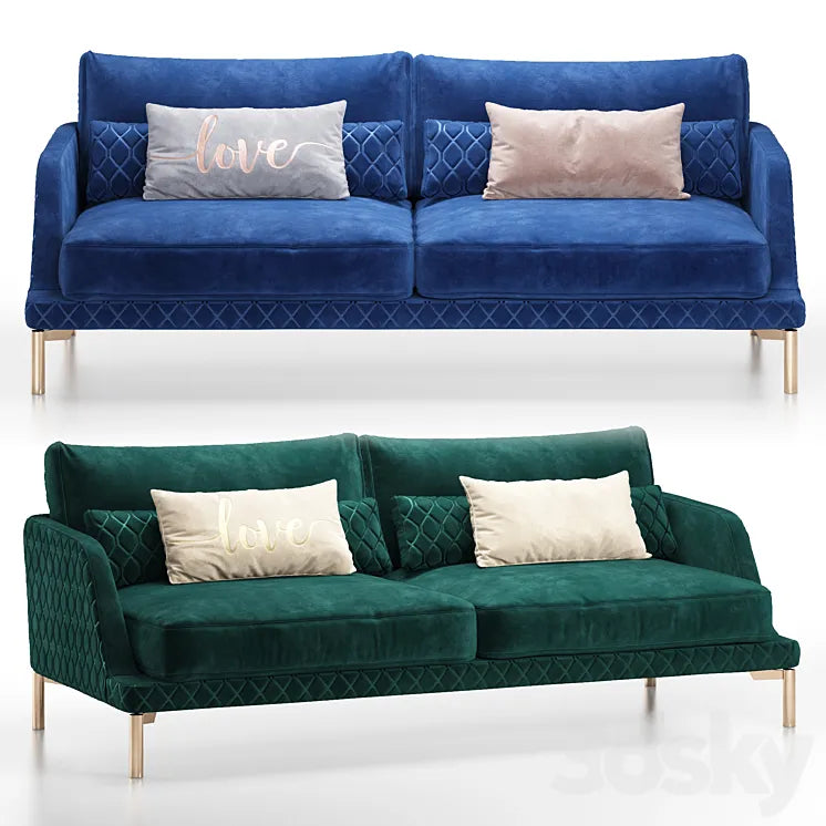 Anzio sofa 3DSMAX Model