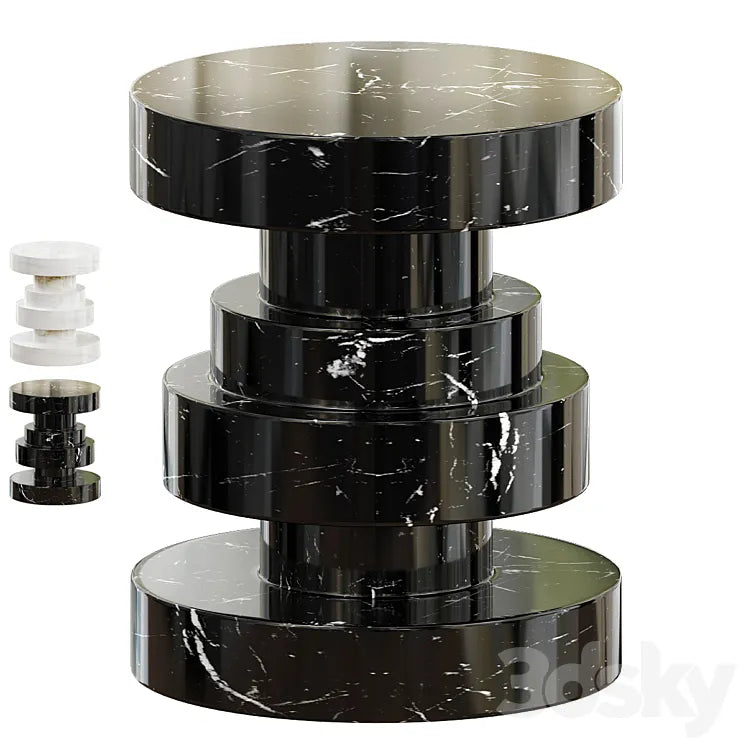 Apollo Stool 3DSMAX Model