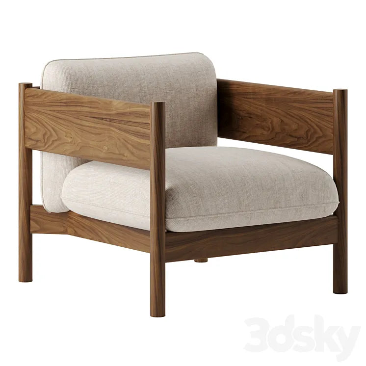 ARBOR CLUB ARMCHAIR by HAY 3DSMAX Model
