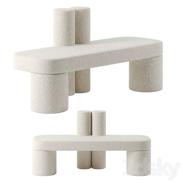 Ari bench by Joris Poggioli 3DSMAX Model