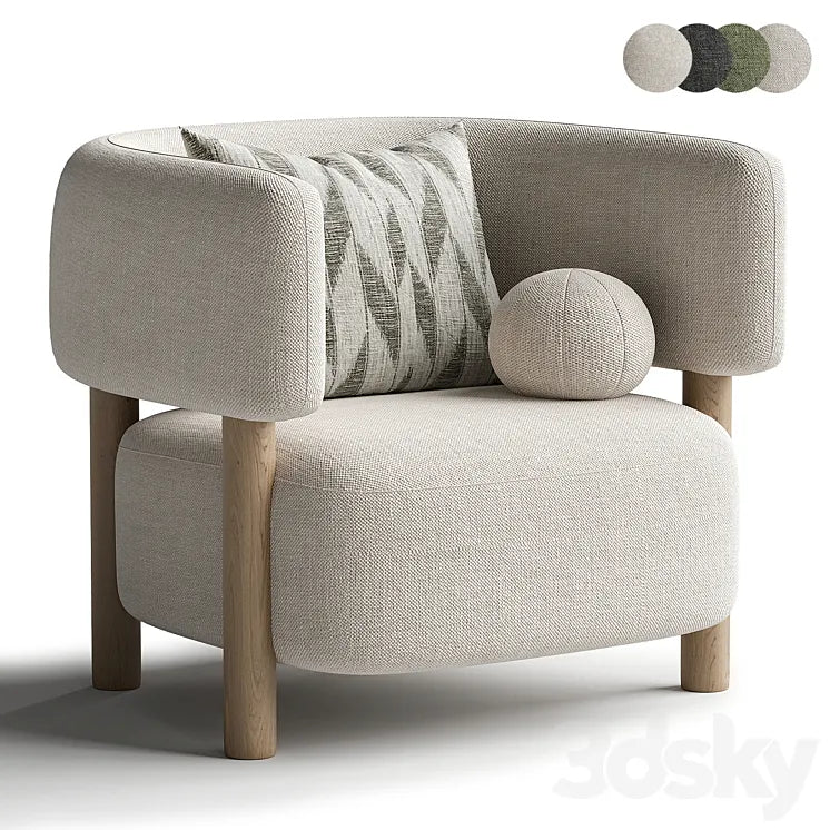 Arimchair by Karimoku 3DSMAX Model