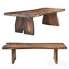 Arka Living - Houston Live Edge Solid Wood Table 3DSMAX Model