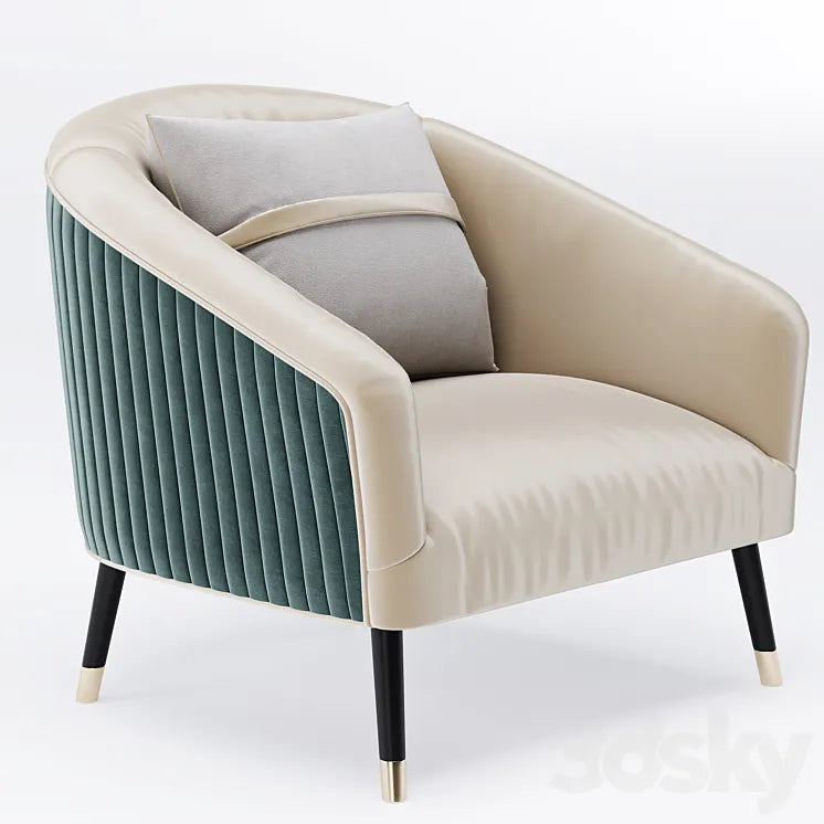Armchair 02 3DSMAX Model