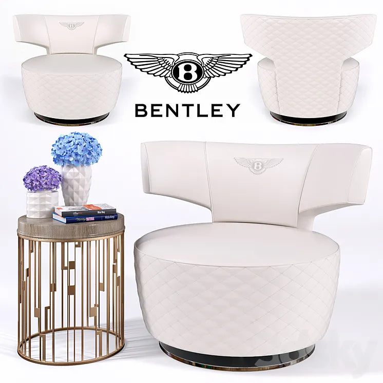 Armchair BULL ARMCHAIR (Bentley Home) 3DSMAX Model