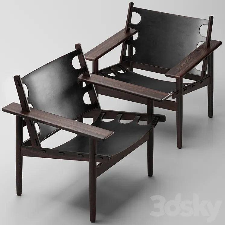 Armchair by Erling Jessen for Soren Horn 3DSMAX Model