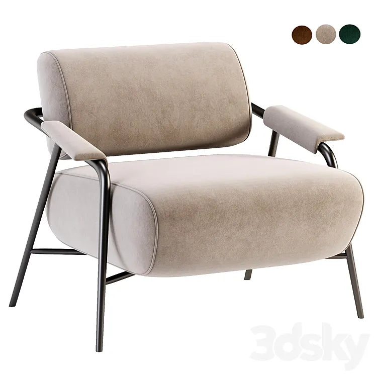ARMCHAIR By Potocco 3DSMAX Model