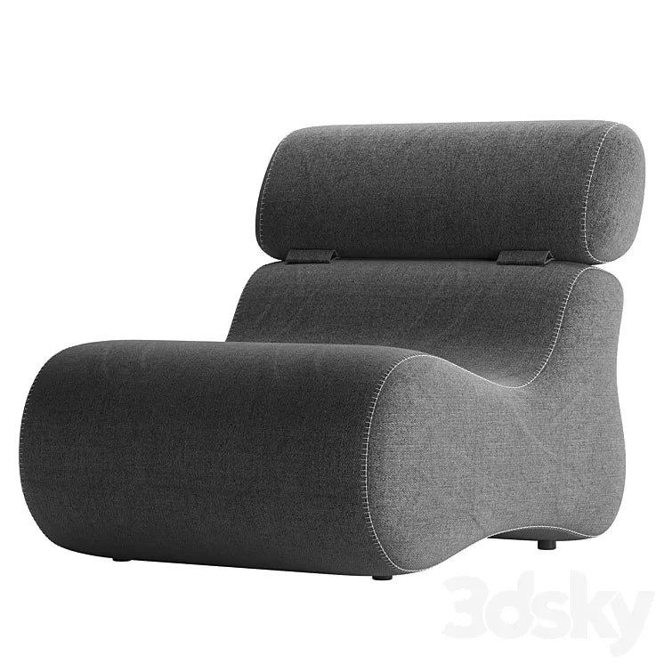 Armchair CLUB by LA FORMA 3DSMAX Model