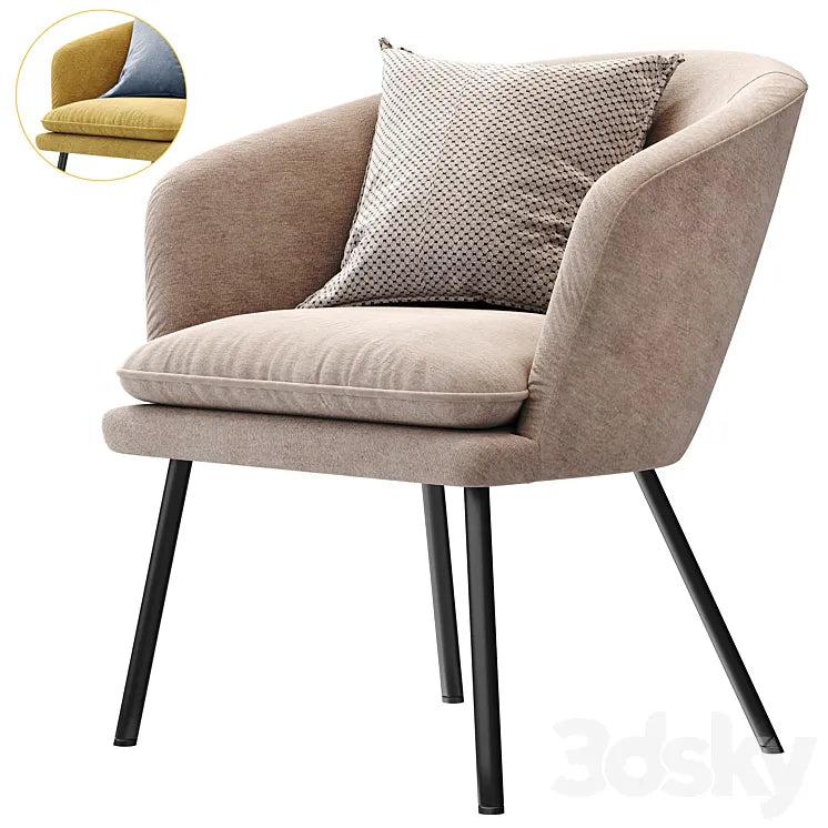 Armchair Dexter from STOOLGROUP 3DSMAX Model