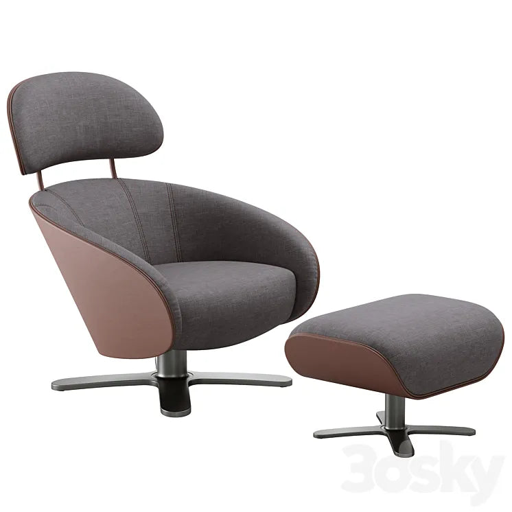 Armchair EgoItaliano Coconut Chair 3DSMAX Model