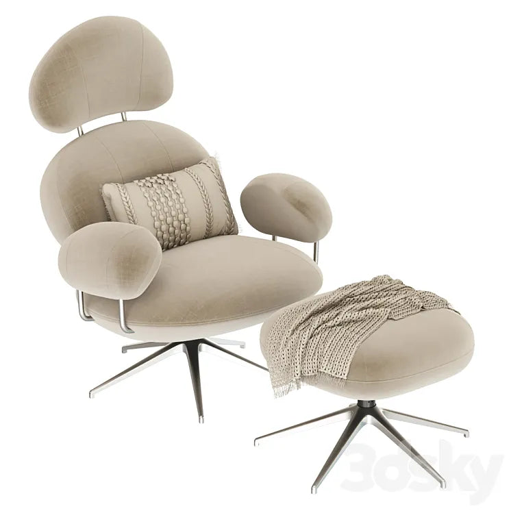 Armchair Ensis 3DSMAX Model