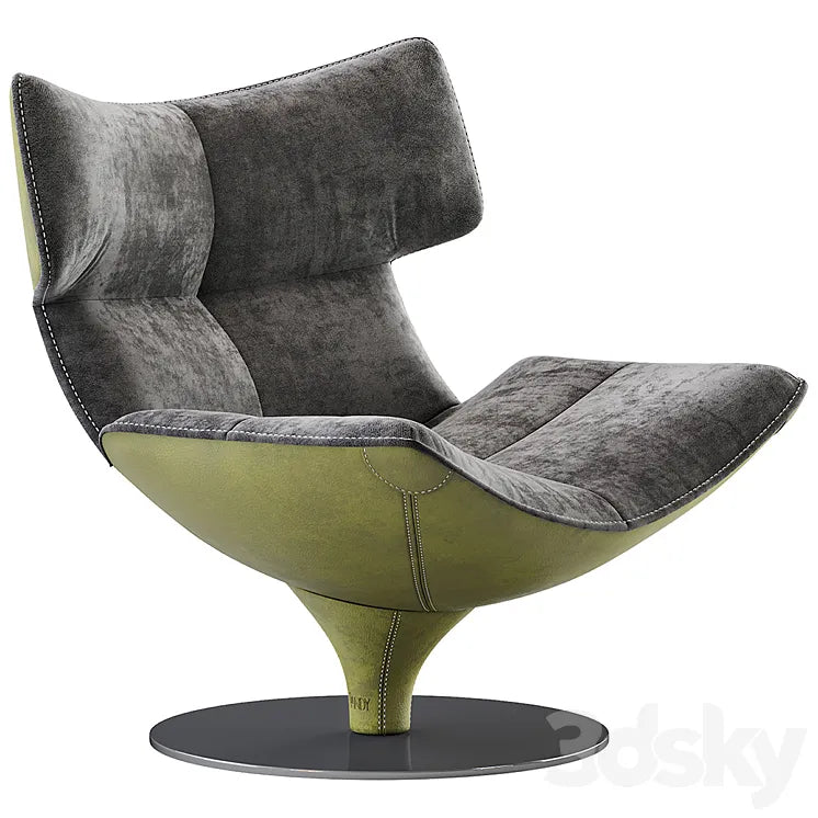 Armchair HARLEY_variant 1 3DSMAX Model