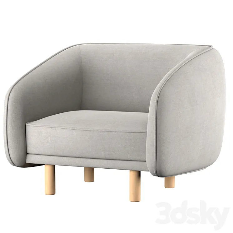 Armchair Korens 3DSMAX Model