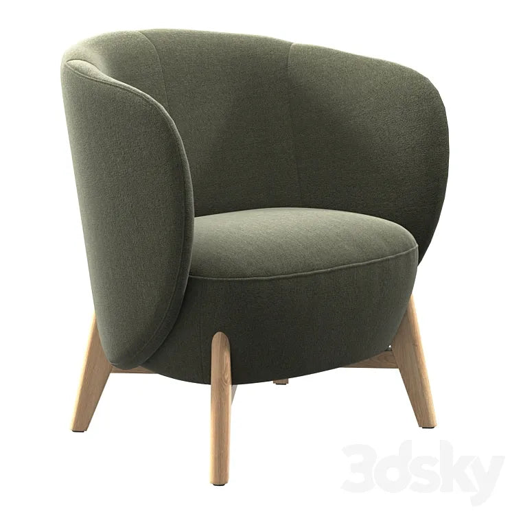 Armchair Lancy La Redoute 3DSMAX Model