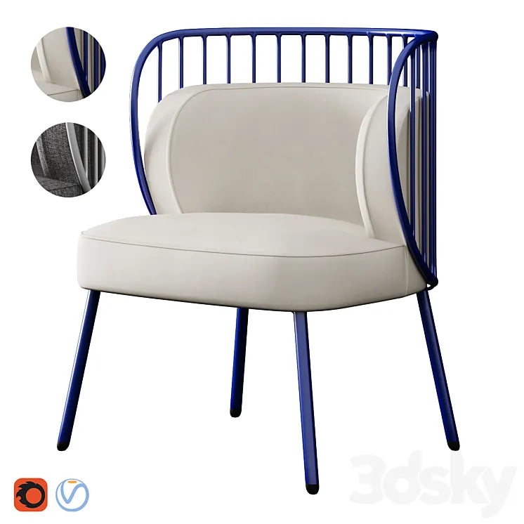 Armchair Nabi Cosmorelax 3DSMAX Model