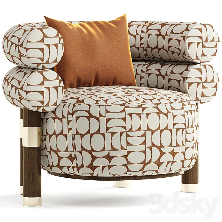 ARMCHAIR ROGERS 3DSMAX Model