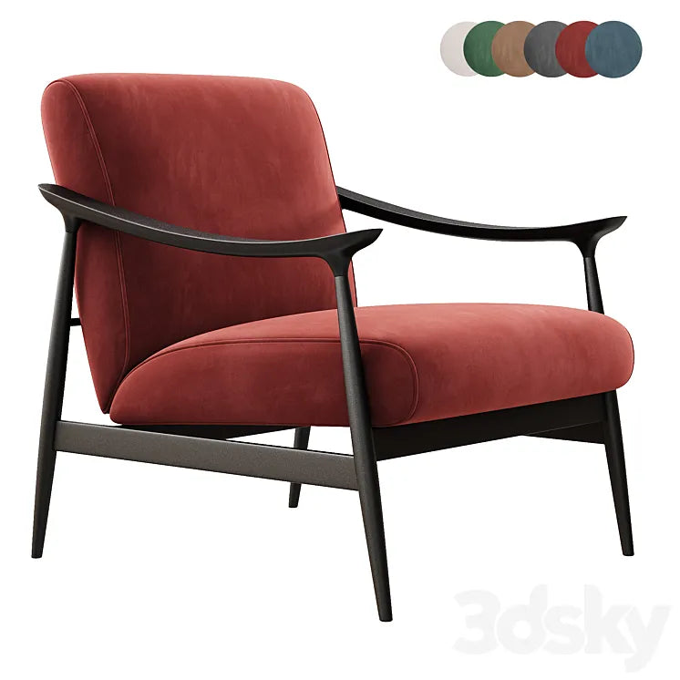 Armchair Vivi factory TOSGONOVA 3DSMAX Model