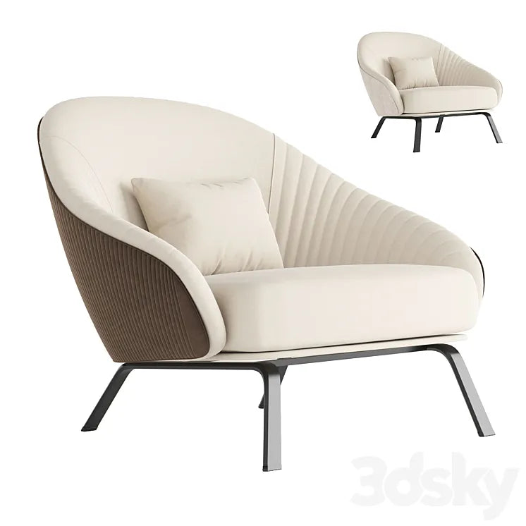 ARMCHAIR WHITNEY 3DSMAX Model