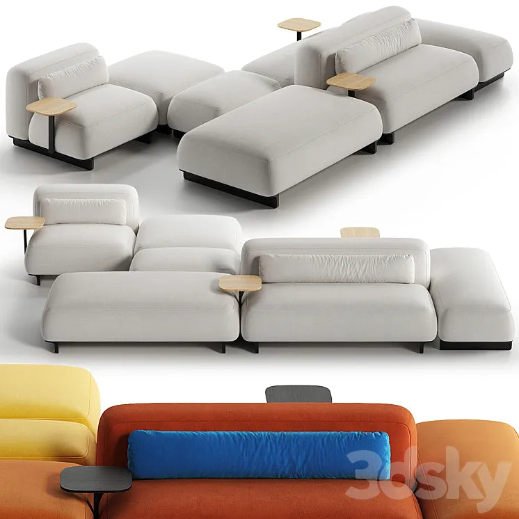 Arper Ralik Modular sofa 3DSMAX Model