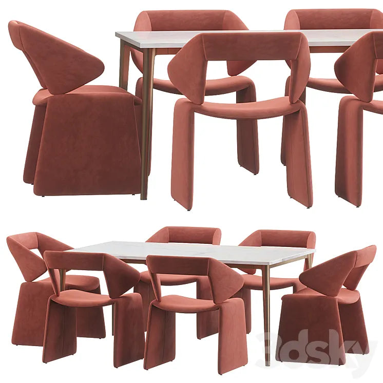 Artifort suit dining table 3DSMAX Model