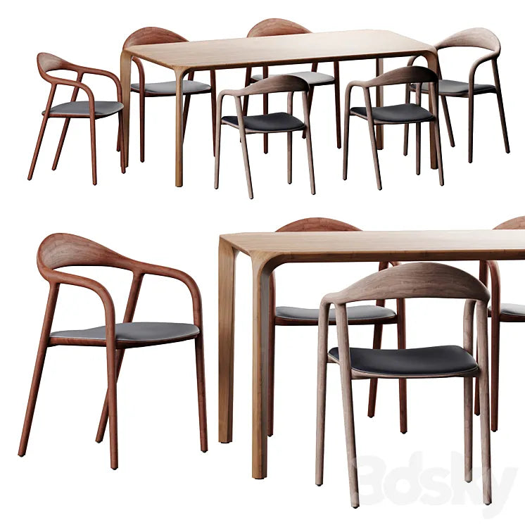 Artisan dining set 3DSMAX Model