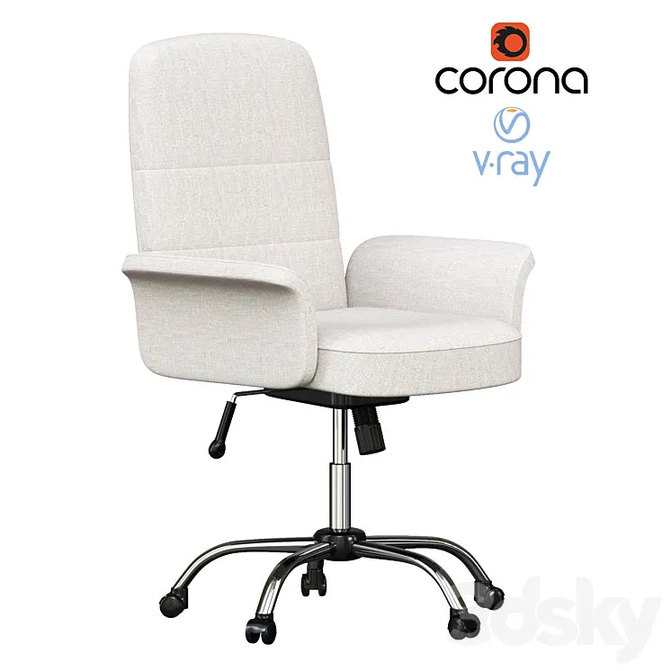 Artiss Fabric Office Chair 3DSMAX Model