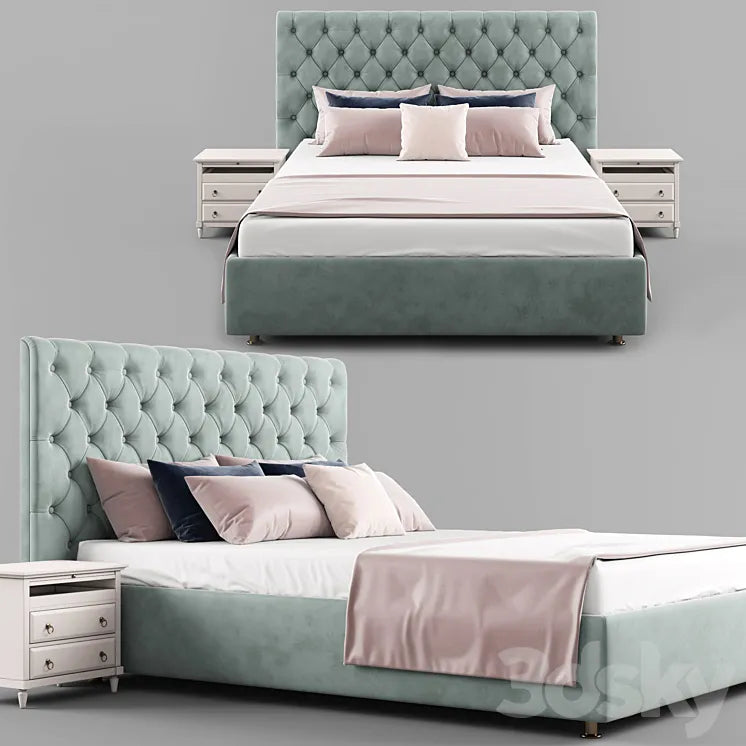 Artur bed 3DSMAX Model
