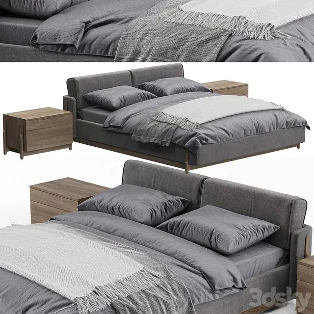 Ash bed by zegen 3dsMax Model