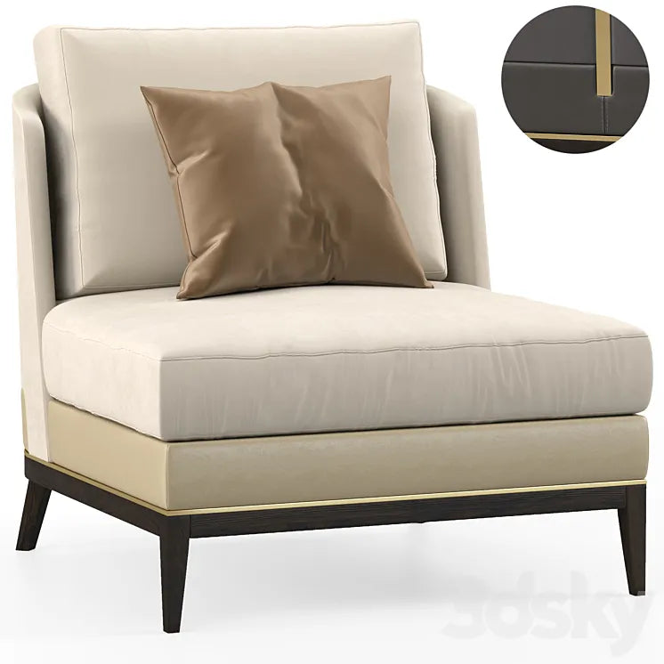 Aster Arthur Armchair 3DSMAX Model