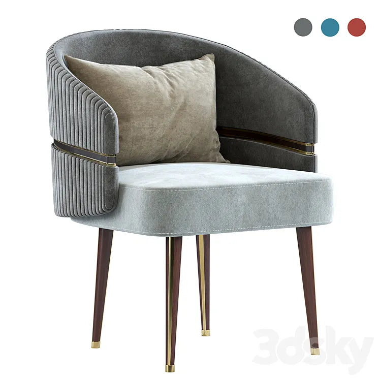 Aster Billy Arm Chair 3DSMAX Model