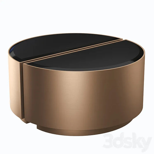ASTRA SET OF 2 copper Side table Eichholtz 3DSMAX Model