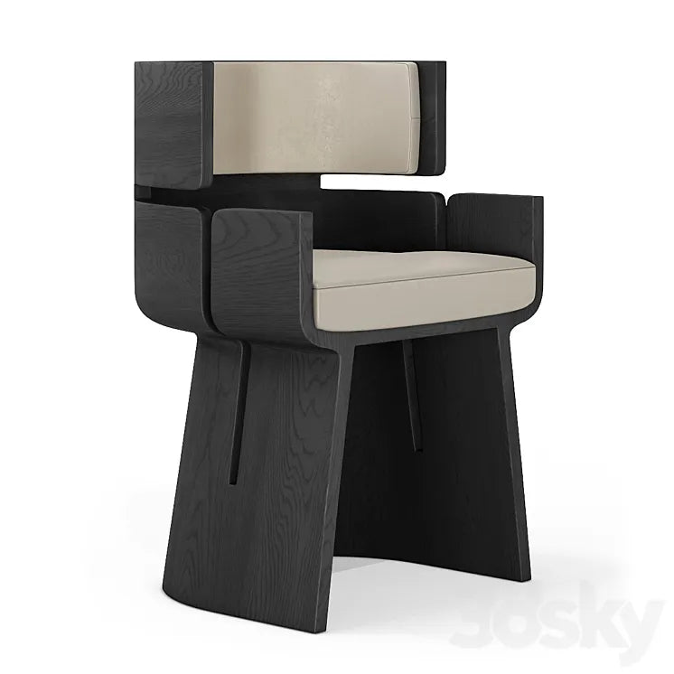 Atelier Pendhapa - chair Lecorce 3DSMAX Model