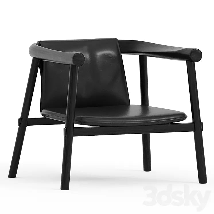 Atlay Leather Armchair 3DSMAX Model