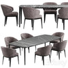 ATOM Chair Poliform HENRY Table 3DSMAX Model