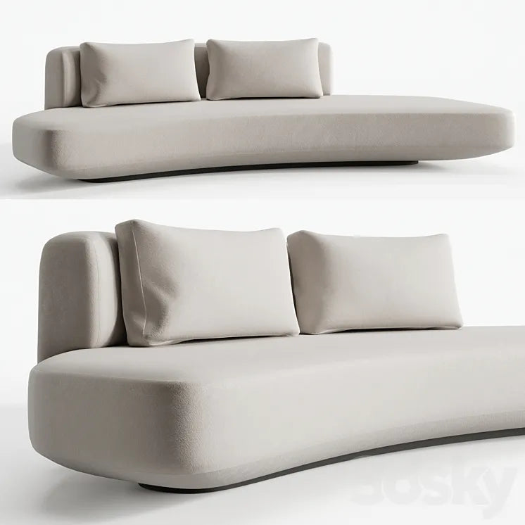 Audrey sofa 270 by Gallotti Radice 3DSMAX Model
