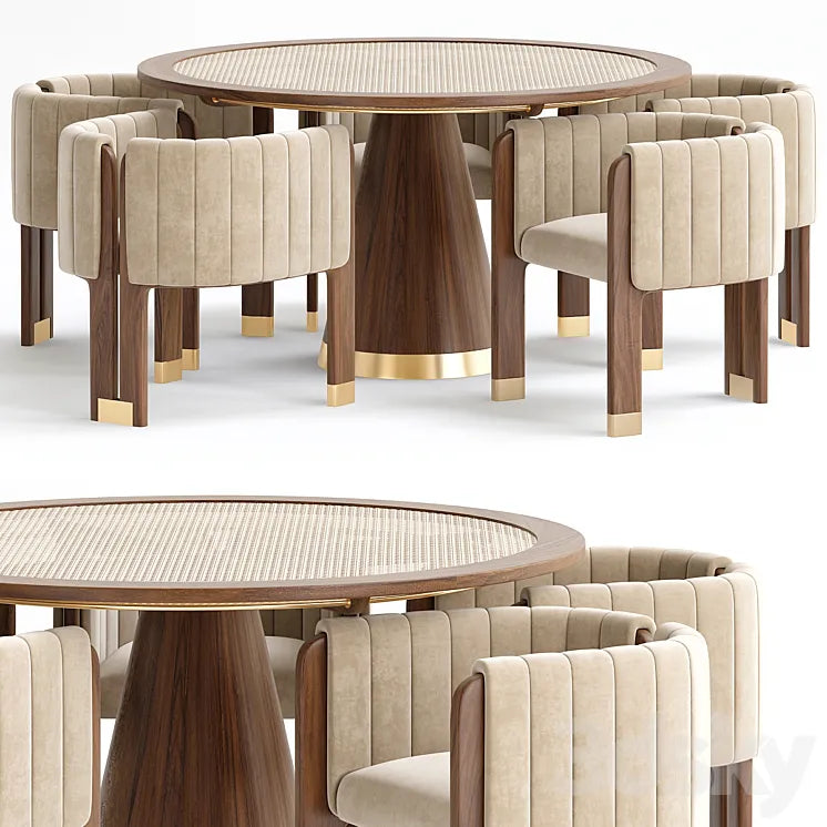 AVE Mezzo Collection Crawford Dining Chair 3DSMAX Model